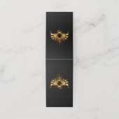 Carte De Fidélité Ailes de Steampunk (Extérieur déplié)