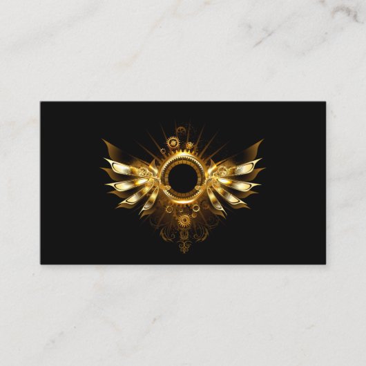 Carte De Fidélité Ailes de Steampunk (Devant)