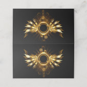 Carte De Fidélité Ailes de Steampunk (Extérieur déplié)