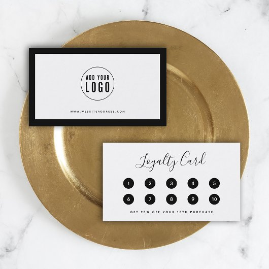 Carte De Fidélité Ajouter la couleur de bordure modifiable de votre