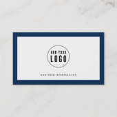 Carte De Fidélité Ajouter la couleur de bordure modifiable de votre  (Devant)