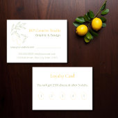 Carte De Fidélité Amalfi Lemon Chic