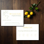 Carte De Fidélité Amalfi Lemon Chic