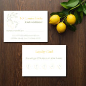 Carte De Fidélité Amalfi Lemon Chic