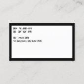 Carte De Fidélité Animaux de compagnie Animaux de compagnie Grossiss (Dos)