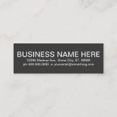 Carte De Fidélité Appréciation de client de MÉCANICIEN (carrés de (Dos)