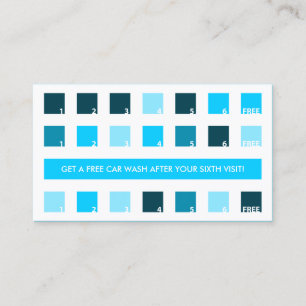 Carte De Fidélité Appréciation de client de STATION DE LAVAGE