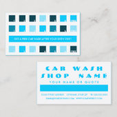 Carte De Fidélité Appréciation de client de STATION DE LAVAGE (Devant / Derrière)