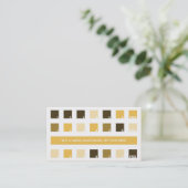 Carte De Fidélité Appréciation des clients LEMONADE (carrés mod) (Debout devant)