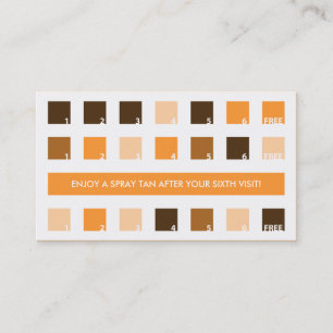 Carte De Fidélité Appréciation des clients SUN SALON (carrés moder