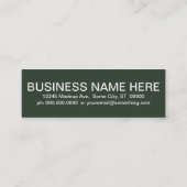 Carte De Fidélité appréciation du client LOCKSMITH (carrés mod) (Dos)