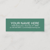 Carte De Fidélité Appréciation SE REPOSANTE de client d'ANIMAL (Dos)