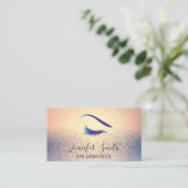 Carte De Fidélité Arrière - plan de fusion de parties scintillant | (Debout devant)