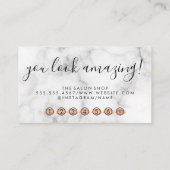 Carte De Fidélité Arrière - plan de fusion de parties scintillant | (Dos)