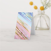 Carte De Fidélité Arrière - plan rose texturé (Devant)