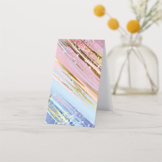 Carte De Fidélité Arrière - plan rose texturé (Dos)