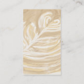 Carte De Fidélité art de coeur de café (Dos)