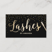 Carte de fidélité | Artiste maquillage Lashes Noir (Devant)