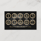 Carte de fidélité | Artiste maquillage moderne Lèv (Devant)