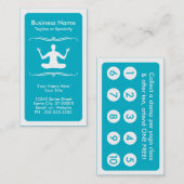 carte de fidélité au yoga mod (Devant / Derrière)