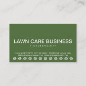 carte de fidélité aux clients de la société LAWN C (Dos)