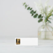 Carte De Fidélité Baby Jesus Touches Lamb (Debout devant)