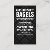 carte de fidélité bagels à carreaux (Dos)