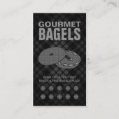 carte de fidélité bagels à carreaux (Devant)