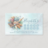 Carte De Fidélité Bakery Store Pastry Chef Dessert Sweets Cake Baker (Devant)