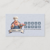 Carte De Fidélité Bakery Store Pastry Chef Desserts Loyalty Punch (Devant)