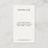 Carte De Fidélité Barber Shop Loyalty Puncard (Dos)