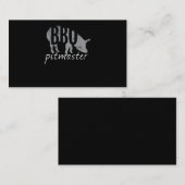 Carte De Fidélité BBQ| BBQ Pitmaster Pig Grill Grill Fars Day (Devant / Derrière)