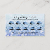 Carte de fidélité Beauté 10 cils maquillage Partie (Dos)