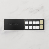 Carte de fidélité Beauté et Salon (Intérieur déplié)