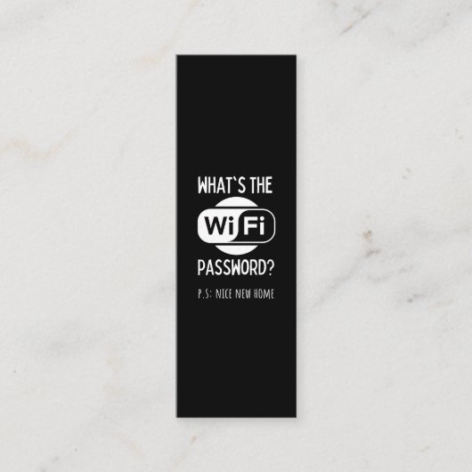 Carte De Fidélité belle nouvelle maison (Devant)