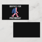 Carte De Fidélité Bigfoot pour le président Funny Bigfoot (Devant / Derrière)