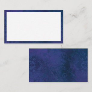 Carte De Fidélité bleu