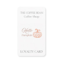 Bonjour Citrouille Conception de café boutique pou