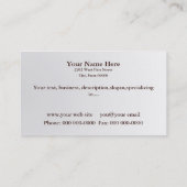 Carte De Fidélité Boulangerie de Donut Baker Magasiner sur mesure fi (Dos)