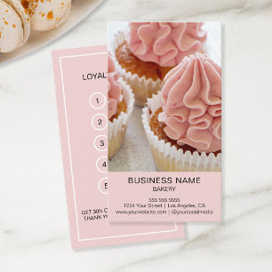 Carte De Fidélité Boulangerie sur mesure Boutique de gâteaux de conf