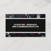 Carte De Fidélité Bowl of Ice Cream Scoops Sundae