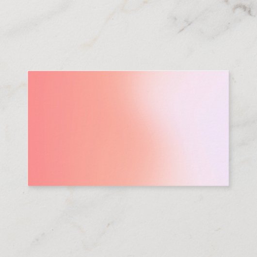 Carte de fidélité branchée (Dos)