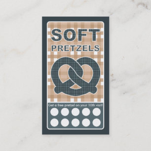 Carte De Fidélité bretzel de plaid