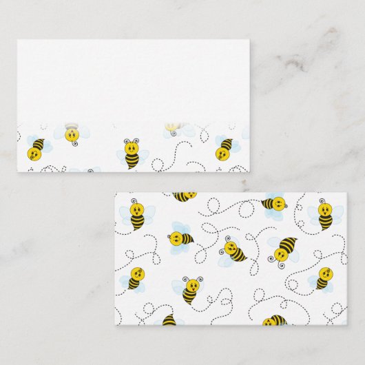 Carte De Fidélité Bumblebee volant Jaune Noir Bumble Bee (Devant / Derrière)