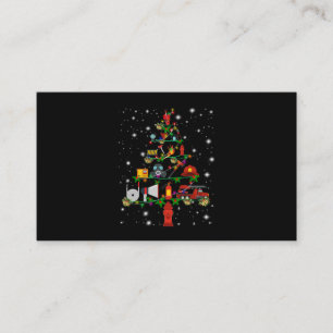 Carte De Fidélité Cadeau pompier Joyeux pompier de Noël Fun