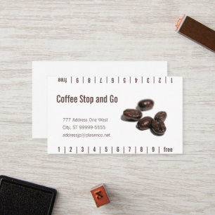 Carte de Fidélité Café Beans