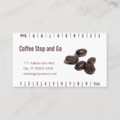 Carte de Fidélité Café Beans (Devant)