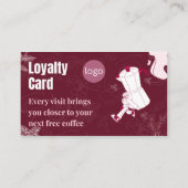 Carte de fidélité Café Bourgogne (Dos)