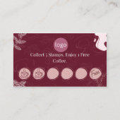Carte de fidélité Café Bourgogne (Devant)