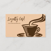 Carte De Fidélité Café / Boutique (Dos)